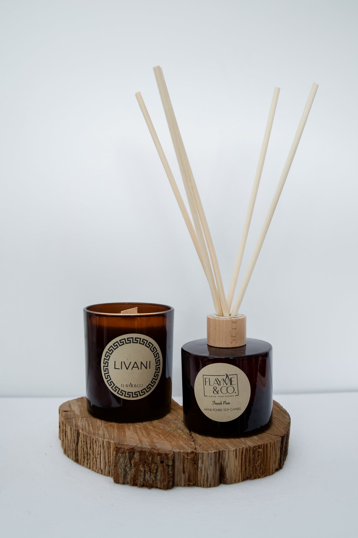 Amber Candle/Diffuser Combo