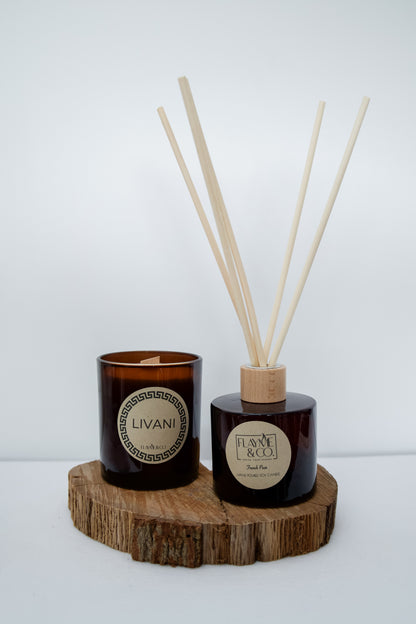 Amber Candle/Diffuser Combo