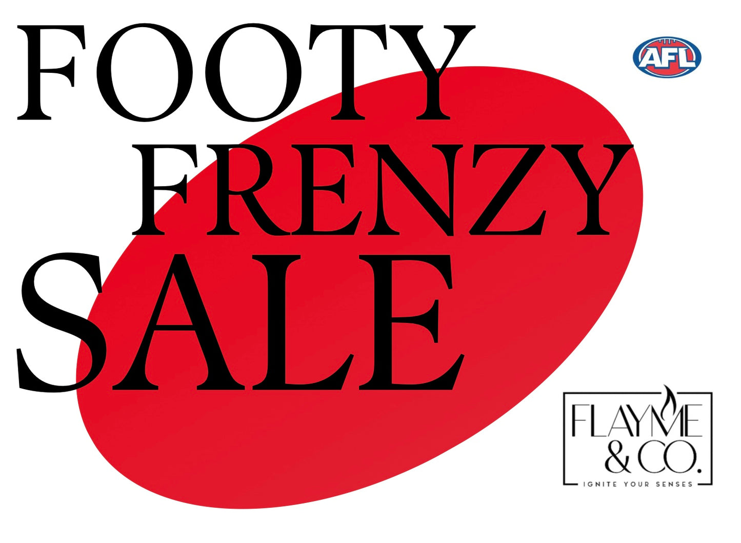 Footy Frenzy Candle Sale!
